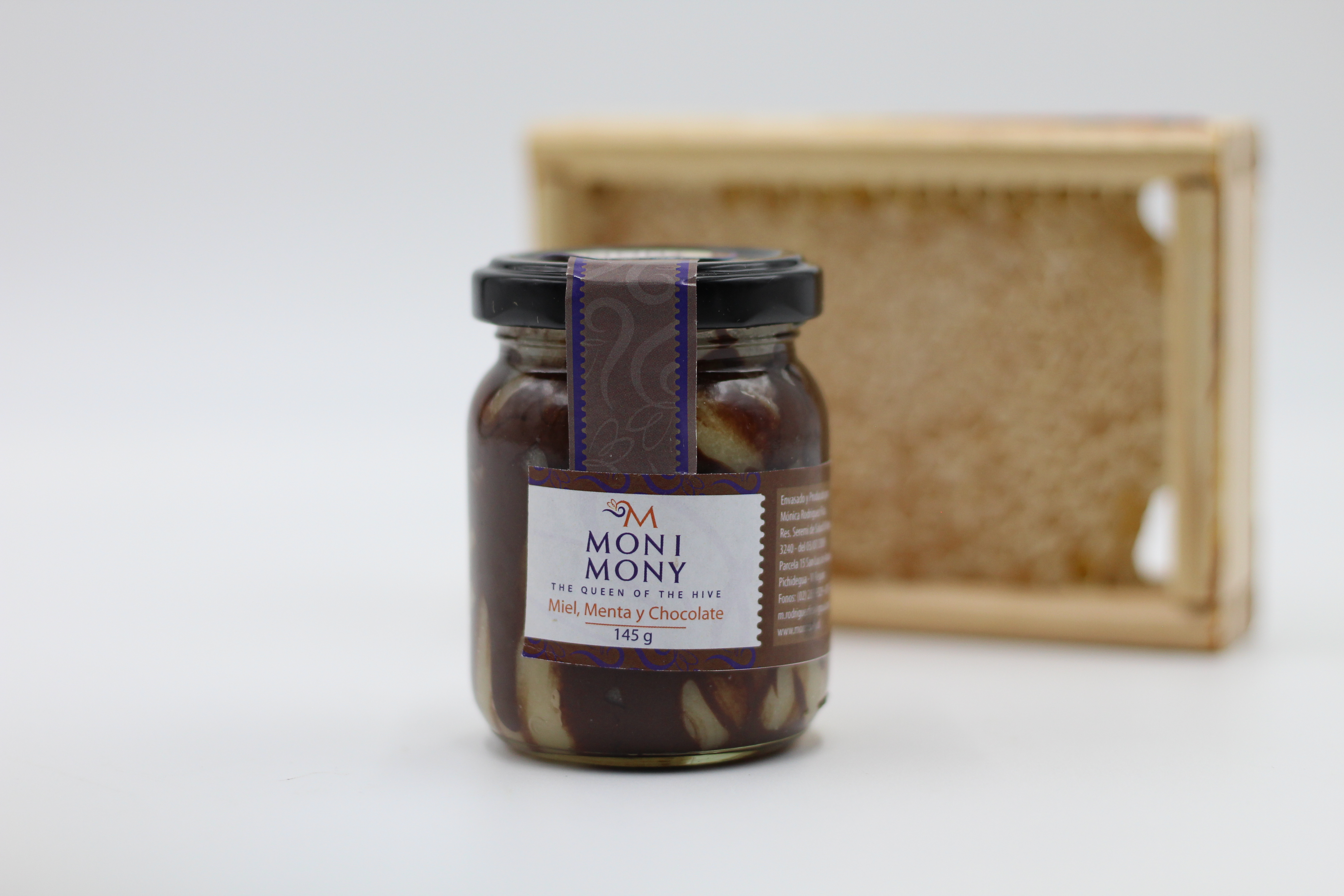 Miel a la Menta y Chocolate 180gr