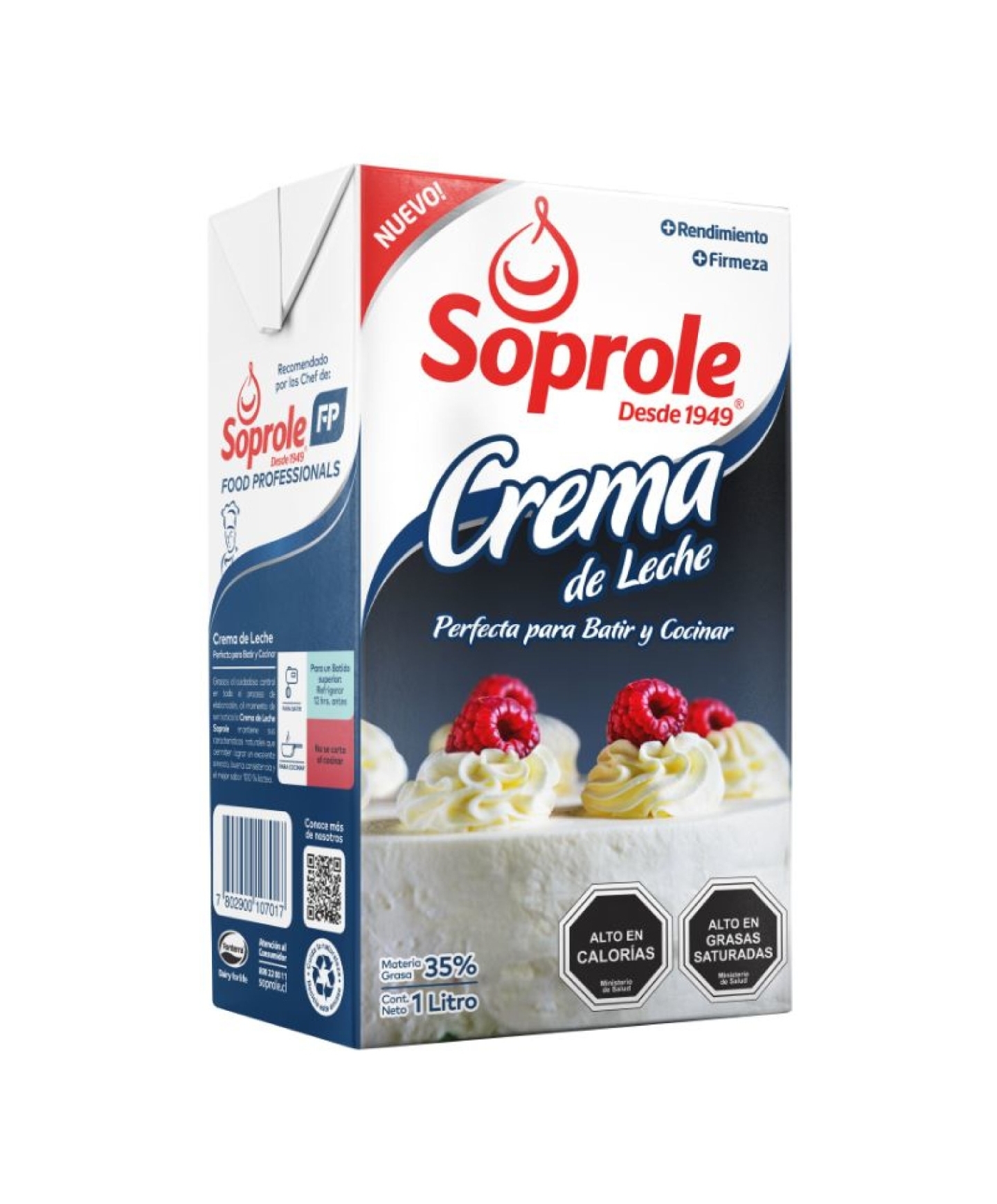 Crema de Leche Para Batir Loncoleche 1L