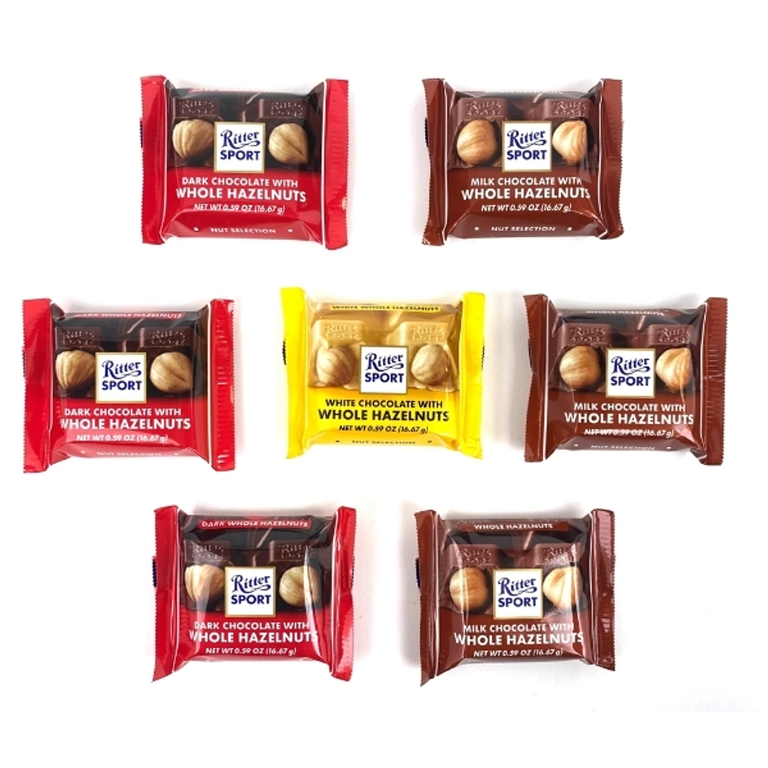 Chocolate de Leche Ritter Sport con Avellanas Mini 117 g (vence 10/01/2026) 2