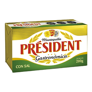 Mantequilla en Barra President 200g (vence: 23/02/2026)