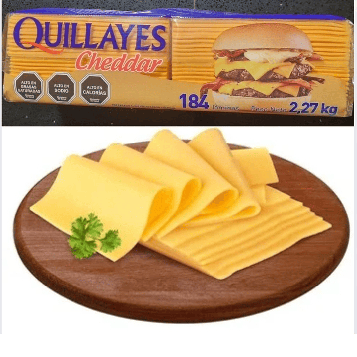 CHEDDAR LAMINADO QUILLAYES (SCHREIBER) 1