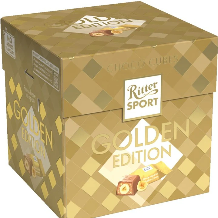 RITTER SPORT GOLDEN EDITION 148 grs 1