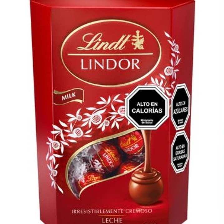 LINDT, BOMBONES DE LECHE CAJA DE REGALO 200 GRS 1