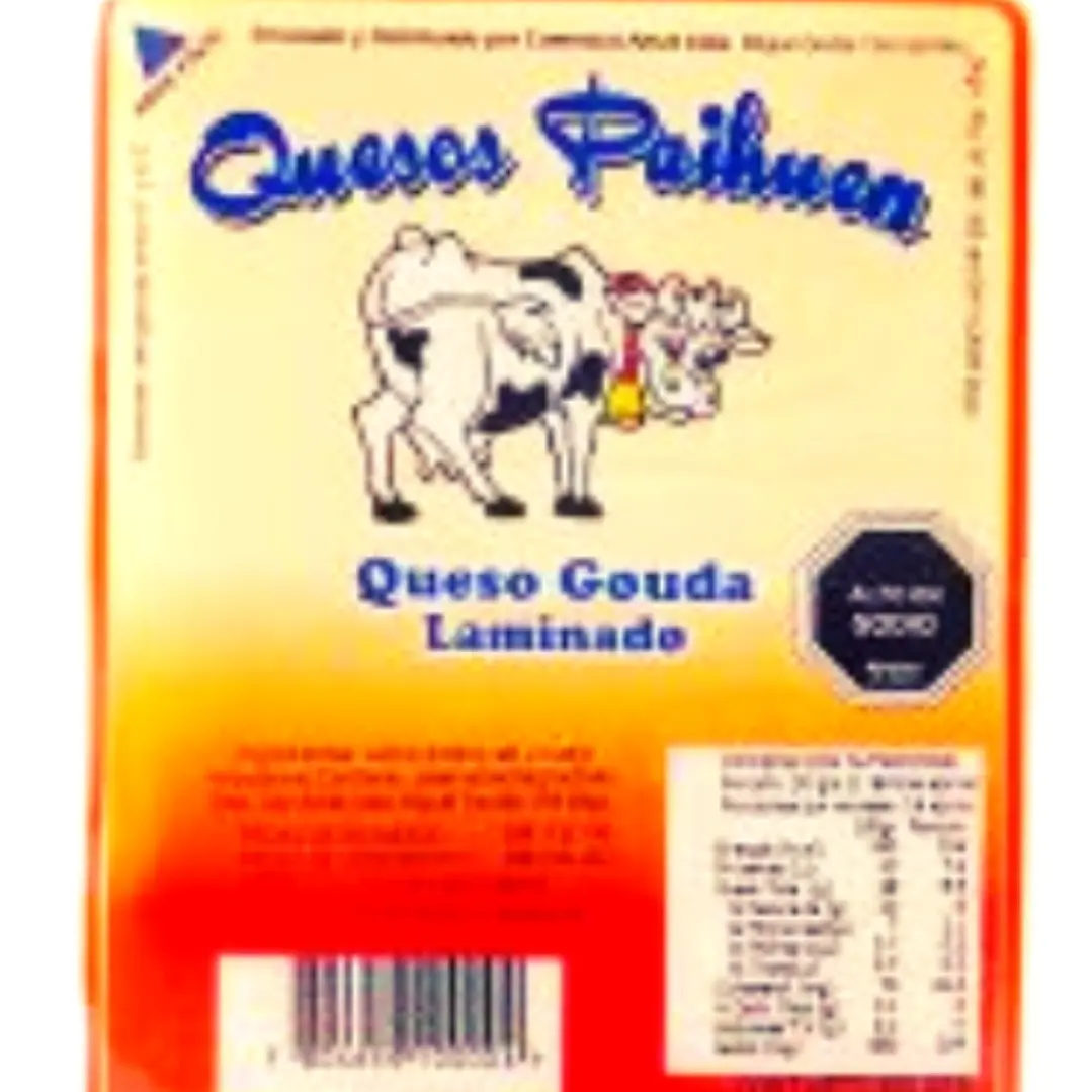 QUESO GOUDA LAMINADO PAIHUEN 500 GRS 1