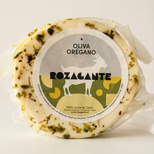 ROZAGANTE, QUESO DE CABRA OLIVA/ORÉGANO 200 GRS