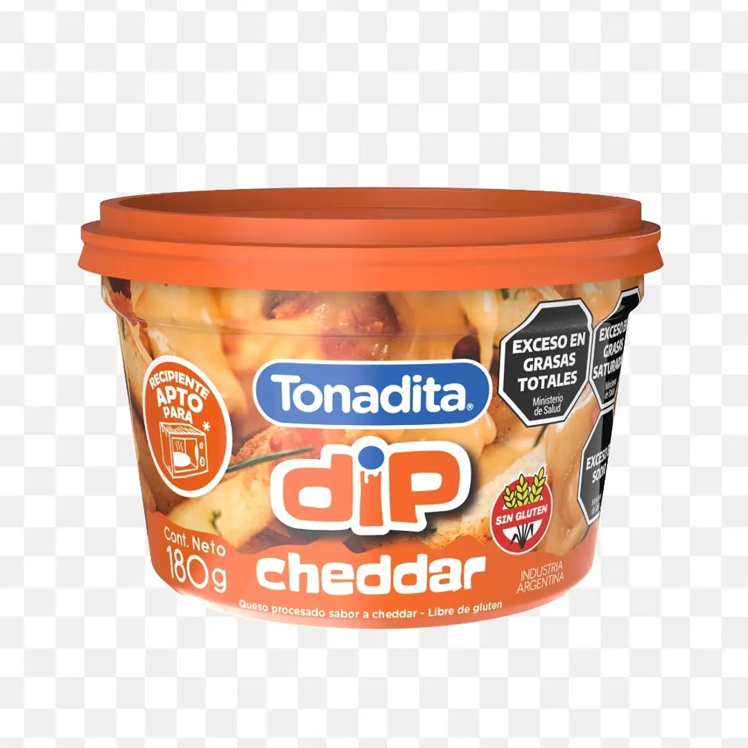 TONADITA, QUESO UNTABLE SABOR CHEDDAR 1