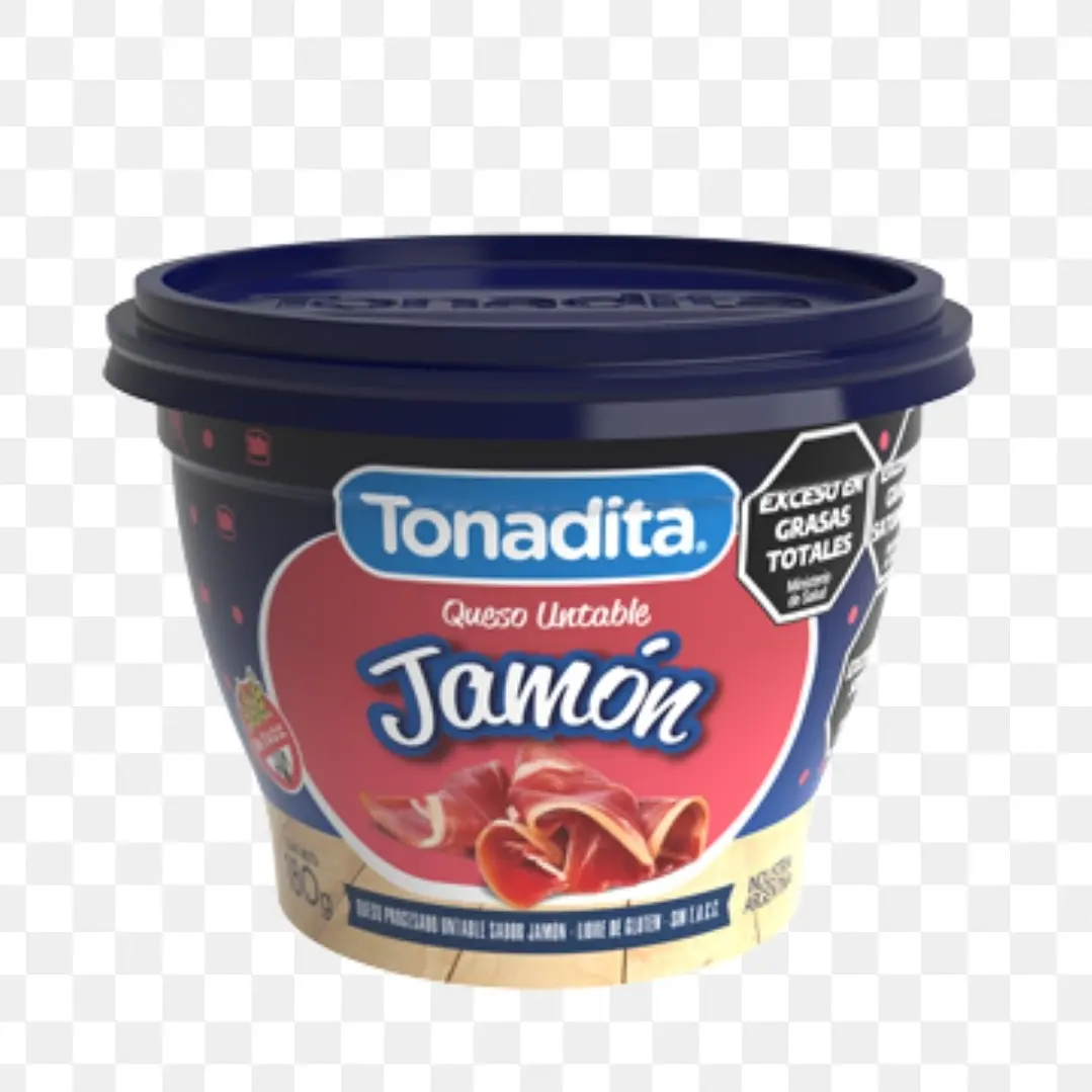 TONADITA, QUESO UNTABLE SABOR JAMON 1
