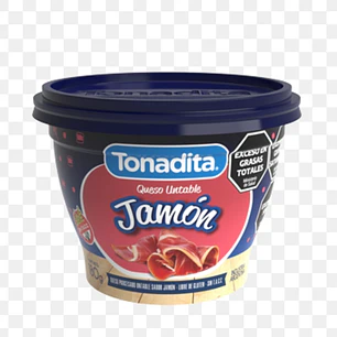 TONADITA, QUESO UNTABLE SABOR JAMON