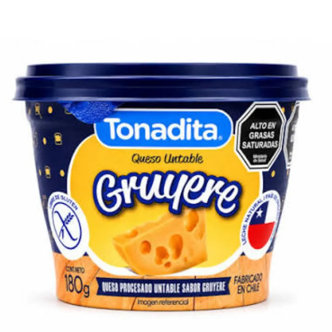 TONADITA, QUESO UNTABLE SABOR GRUYERE 1