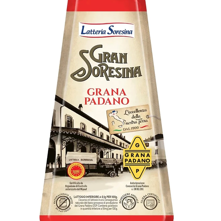GRANA PADANO LATTERIA SORESINA 200grs 1