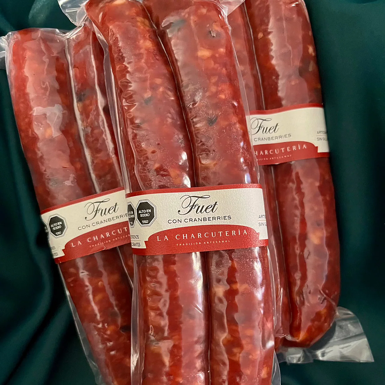Fuet Cranberry 2 un. (200 gr. aprox 3