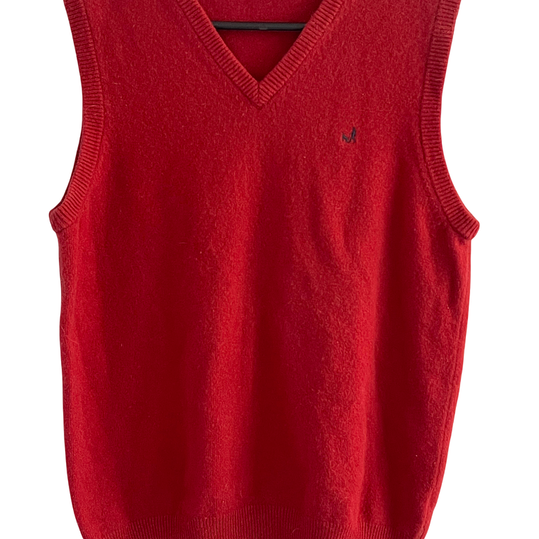 SWEATER SAVILLE ROJO 100% LANA MERINO 1