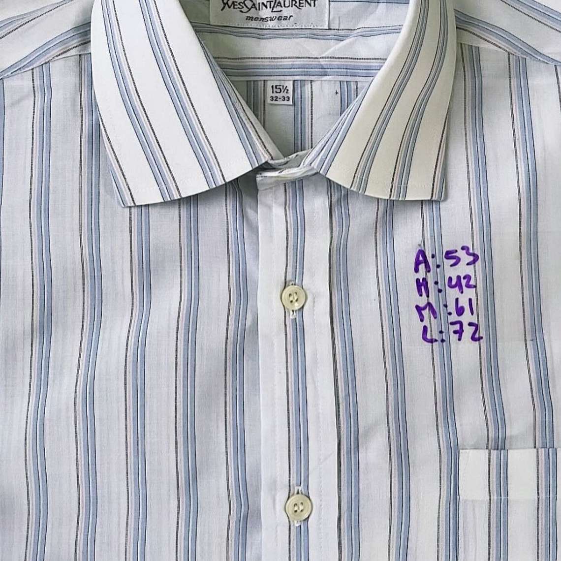 Camisa IvesSaintLaurent Talla S 1