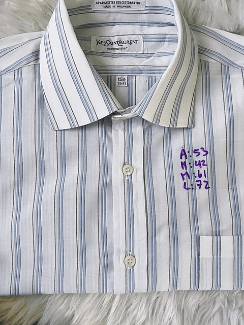 Camisa IvesSaintLaurent Talla S