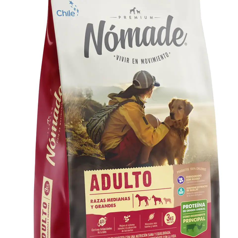 Nomade perro adulto 20 kg 1