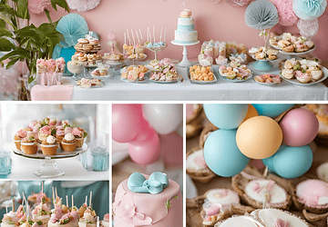 Ideas Creativas para la Decoración y Comida en un Baby Shower