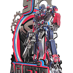 Cake topper Adorno de torta Transformers Optimus Prime