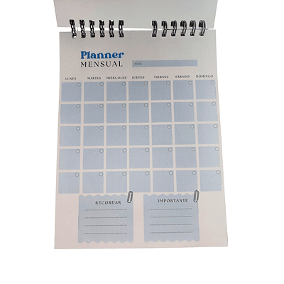 Planner mensual 