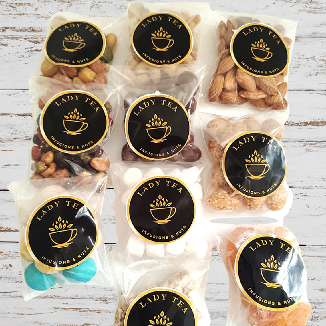 Pack Té Majestic + Infusor + 10 Frutos Secos 3