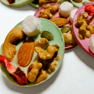 Monedas Yorkshire de Chocolate Blanco