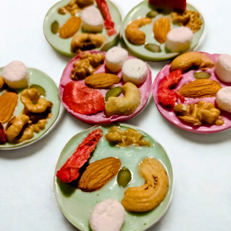 Monedas Yorkshire de Chocolate Blanco 2