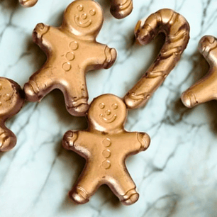 Figuras Navideñas de Chocolate