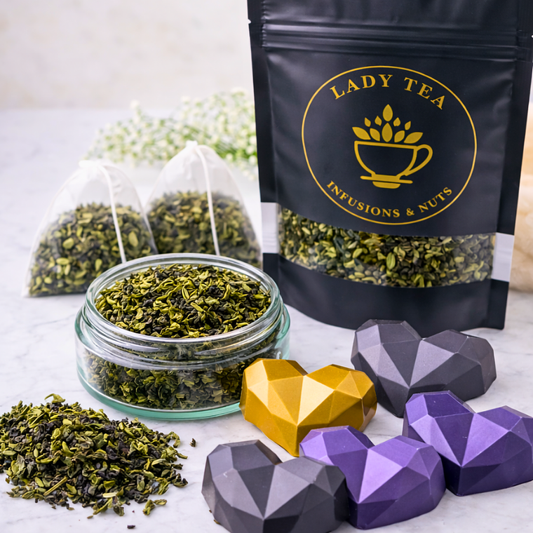 Pack Té Elección + Bombones de Chocolate 5