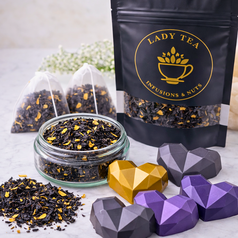 Pack Té Elección + Bombones de Chocolate 11