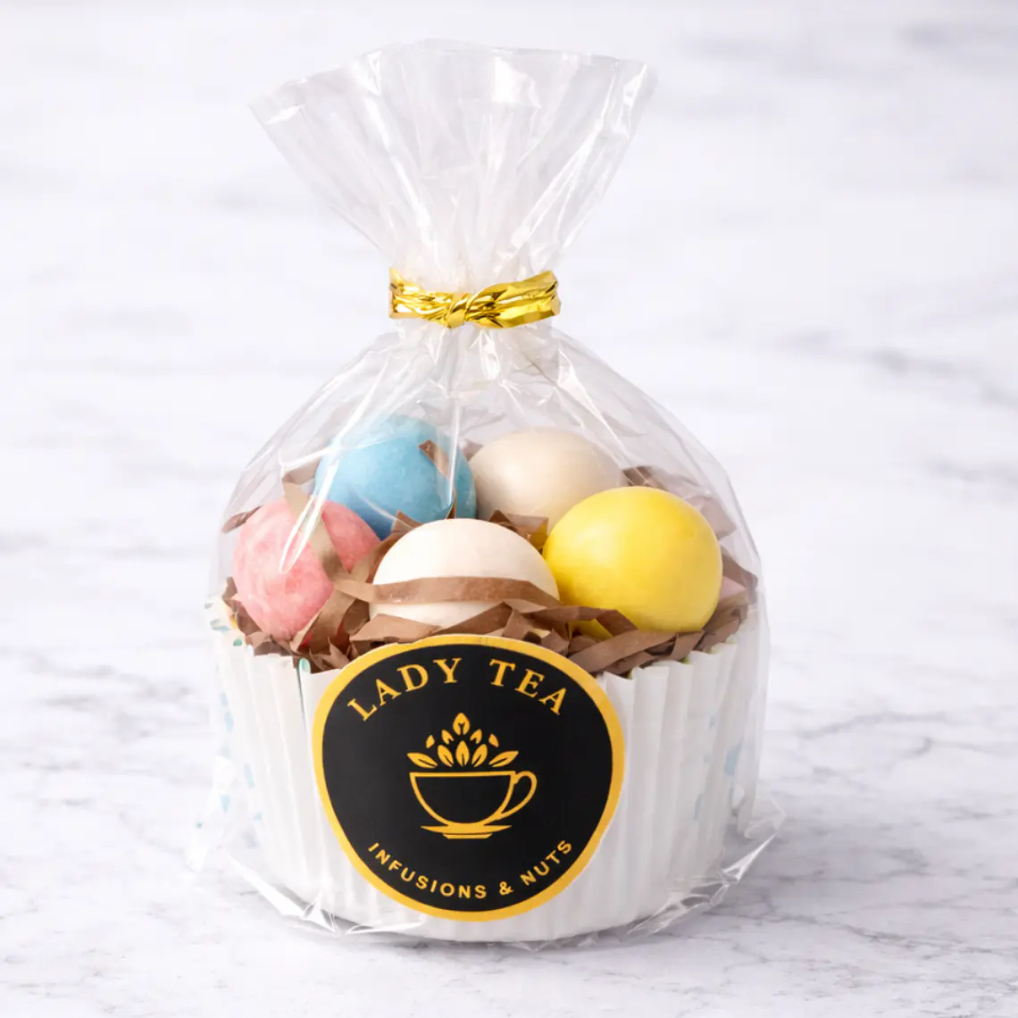 Huevitos de almendra con caramelo 3