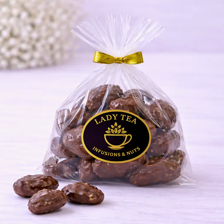 Nueces bañadas en chocolate 2