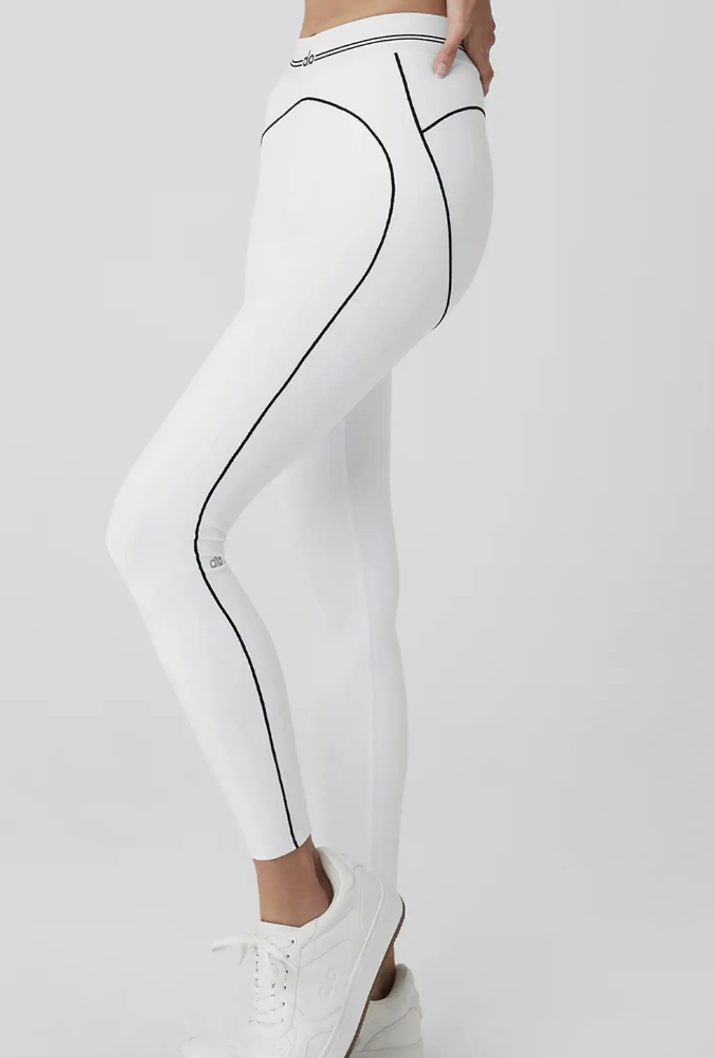 Calza Airbrush High-Waist Heart Throb 2
