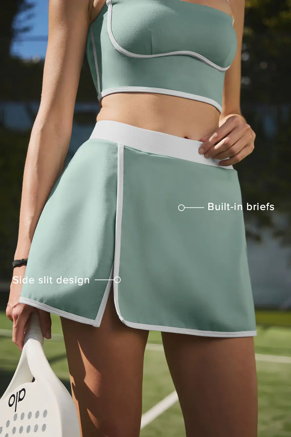 Falda Airbrush Streamlined Skirt 3