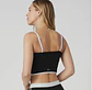 Top Negro Airbrush Streamlined Bra - Miniatura 3