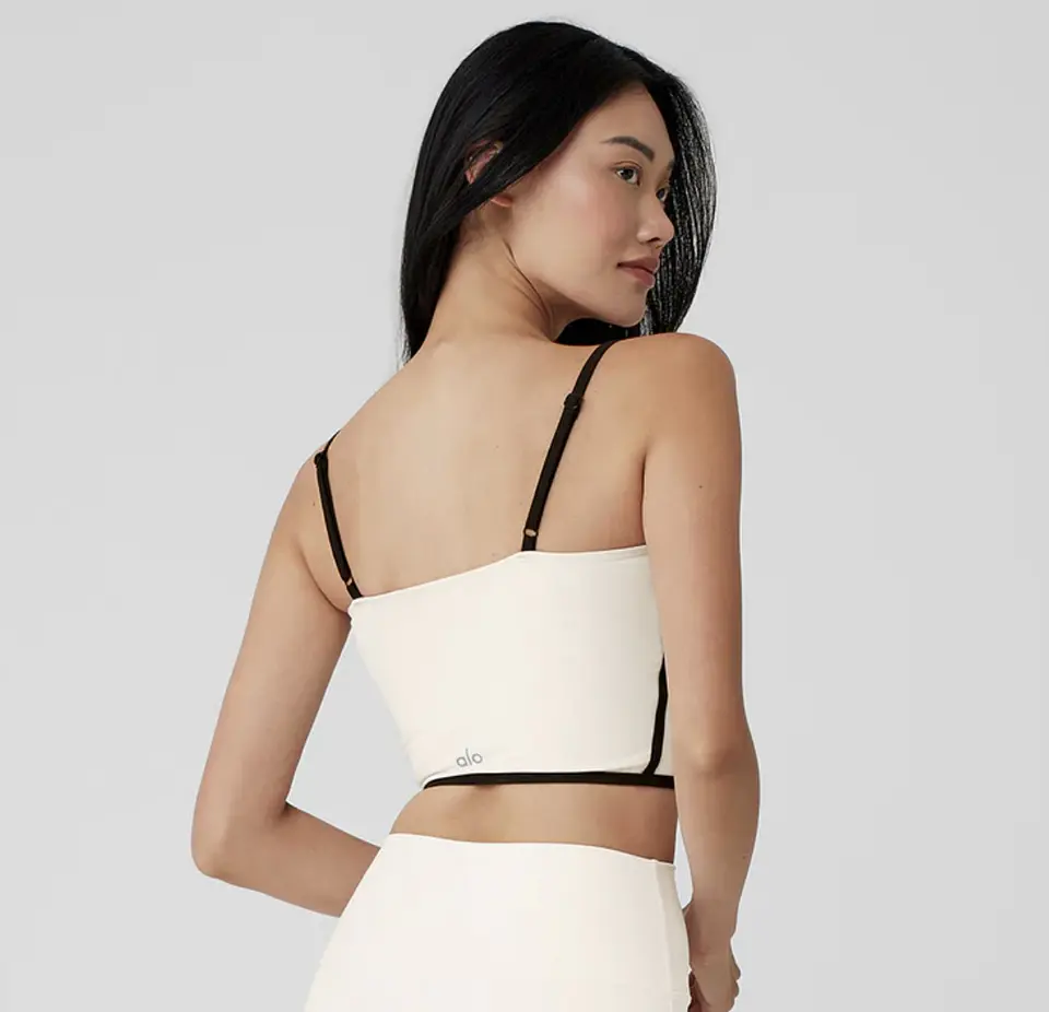 Top blanco Airbrush Streamlined Bra 3