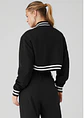 Chaqueta Negra Cropped G.O.A.T Jacket - Miniatura 2
