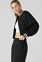 Chaqueta Negra Cropped G.O.A.T Jacket - Miniatura 3