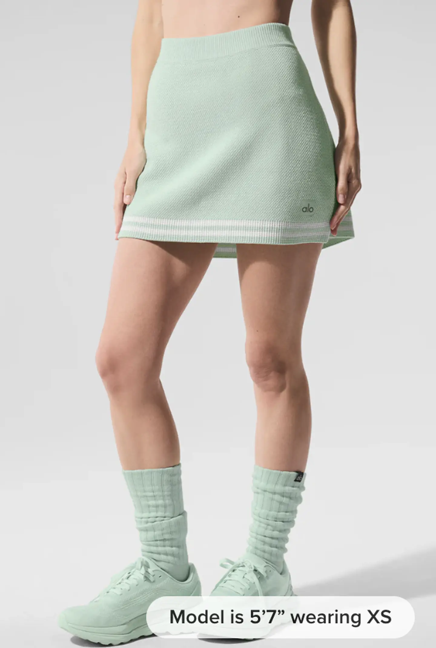 Tennis Club Sweater Knit Skirt 2