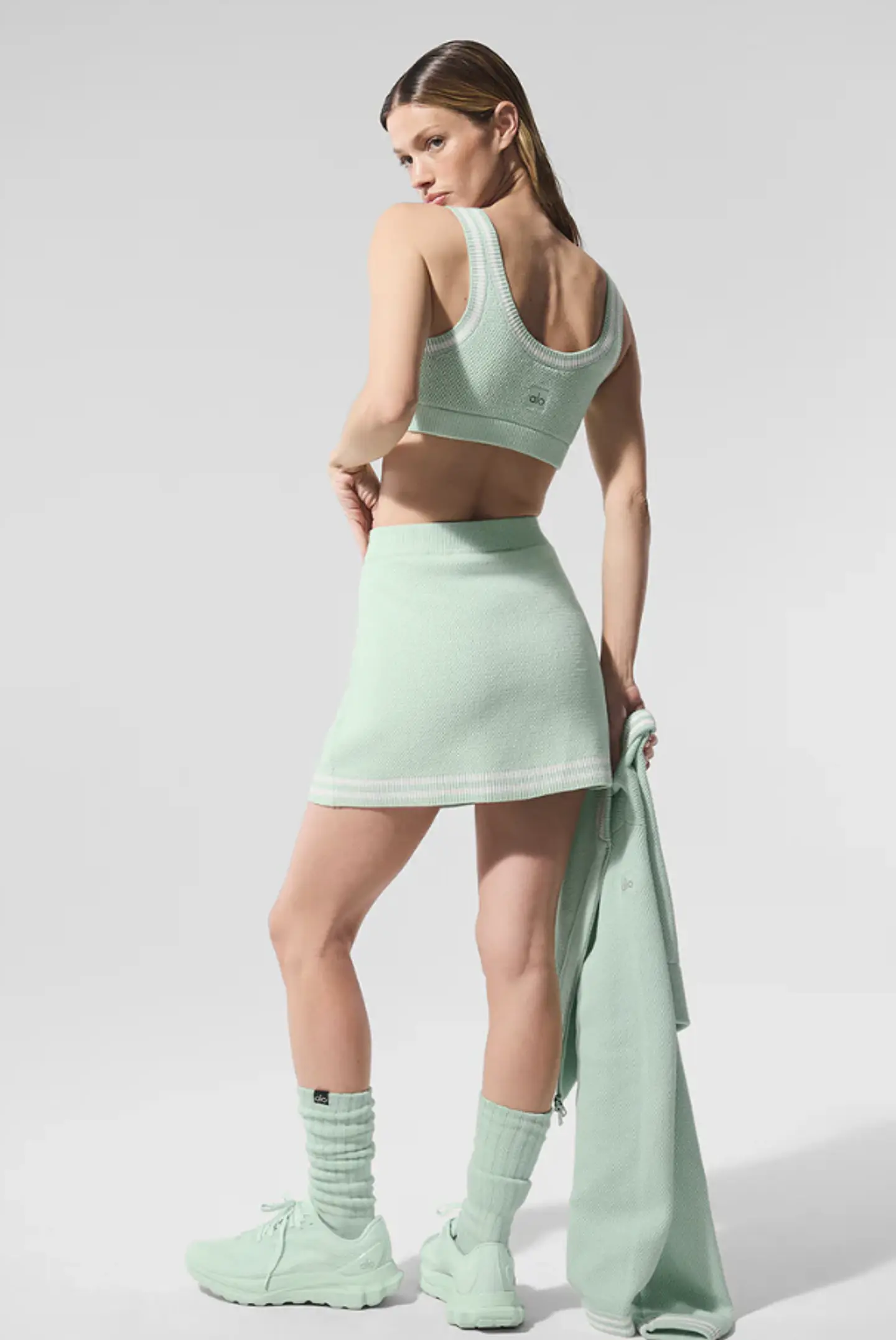 Tennis Club Sweater Knit Skirt 4