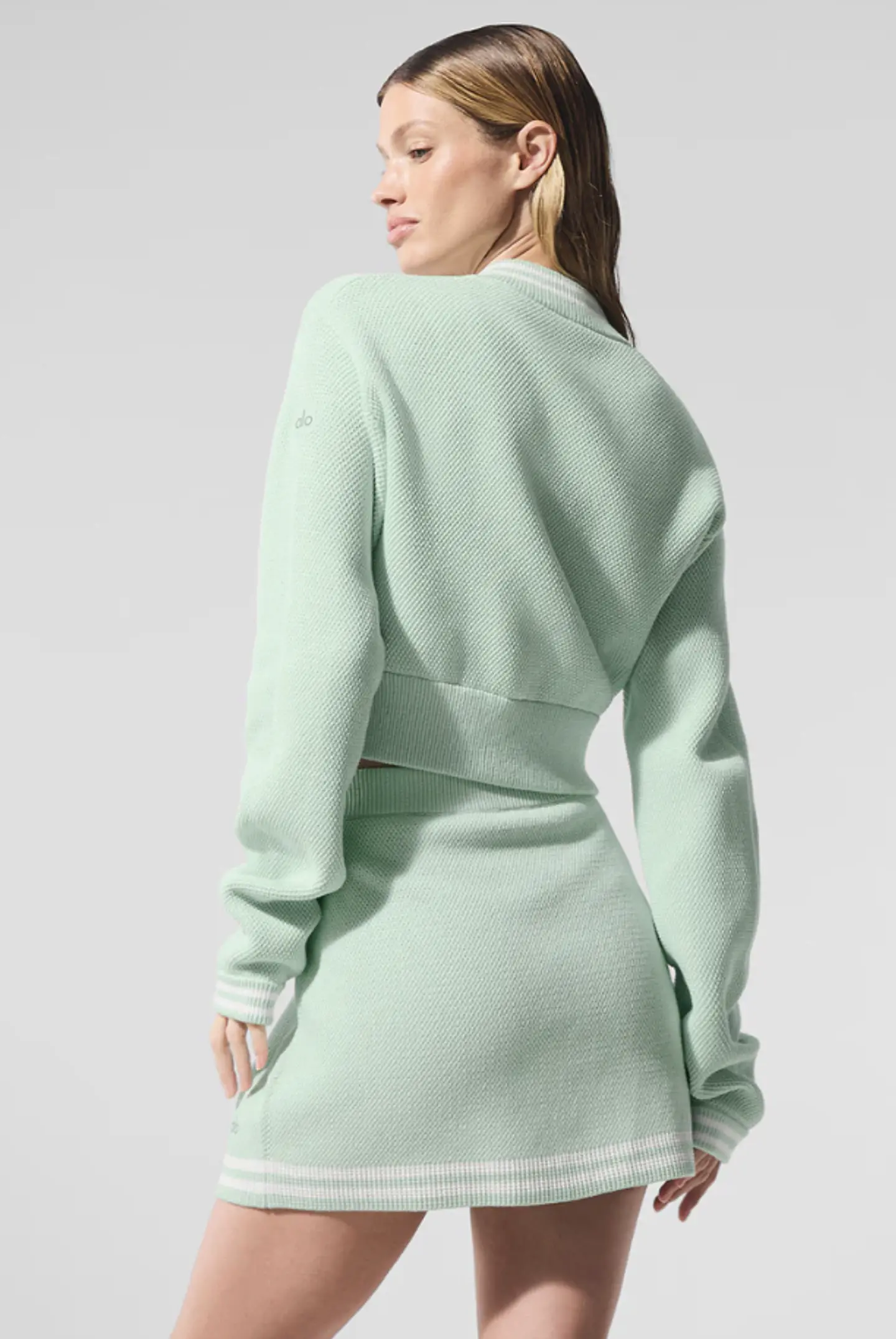 Tennis Club Sweater Knit Full Zip Jacket 4