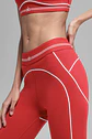 Legging Heart Throb Airbrush de cintura alta con largo 7/8 - Miniatura 3
