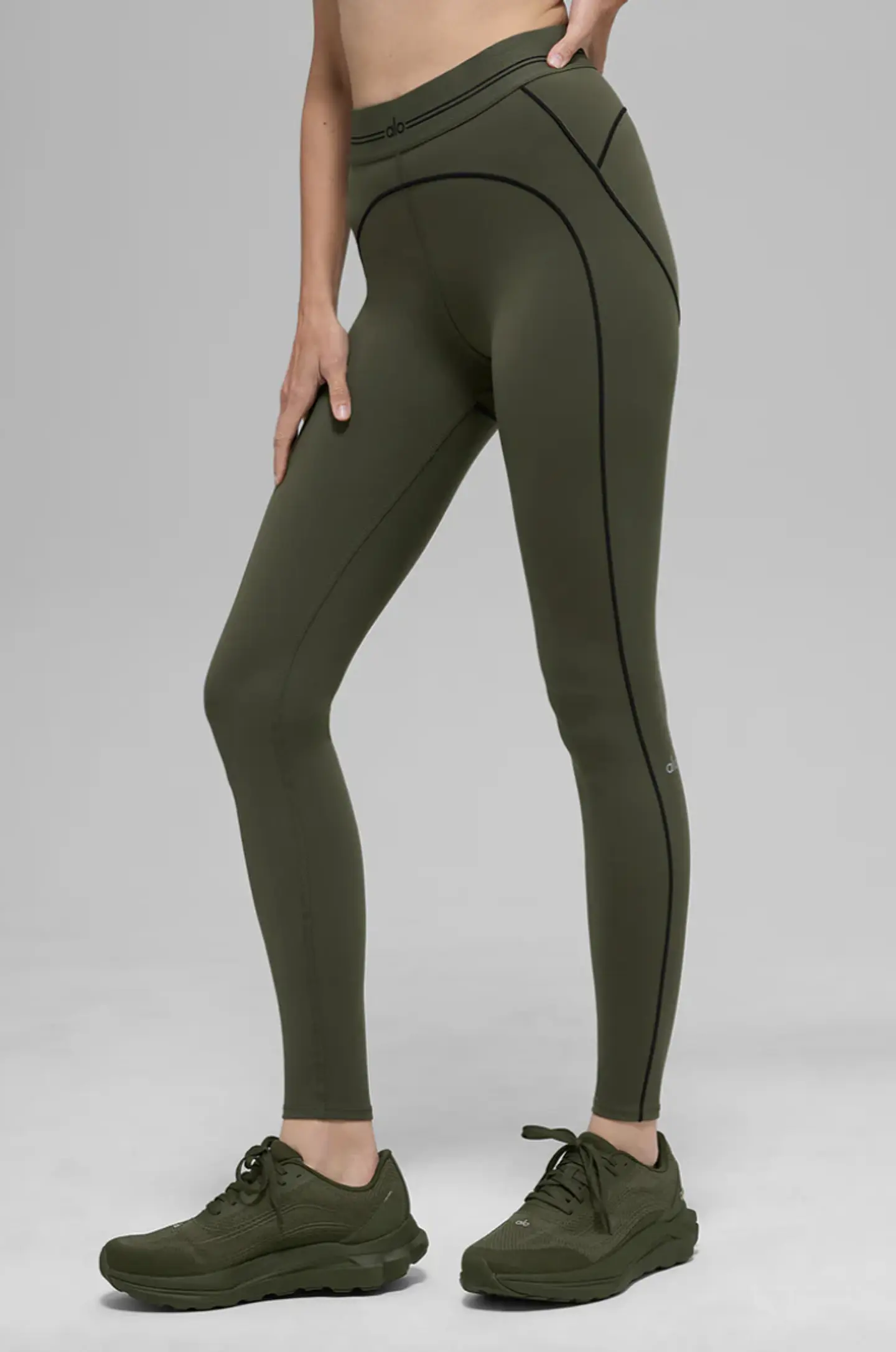 Legging Heart Throb Airbrush de cintura alta con largo 7/8 1