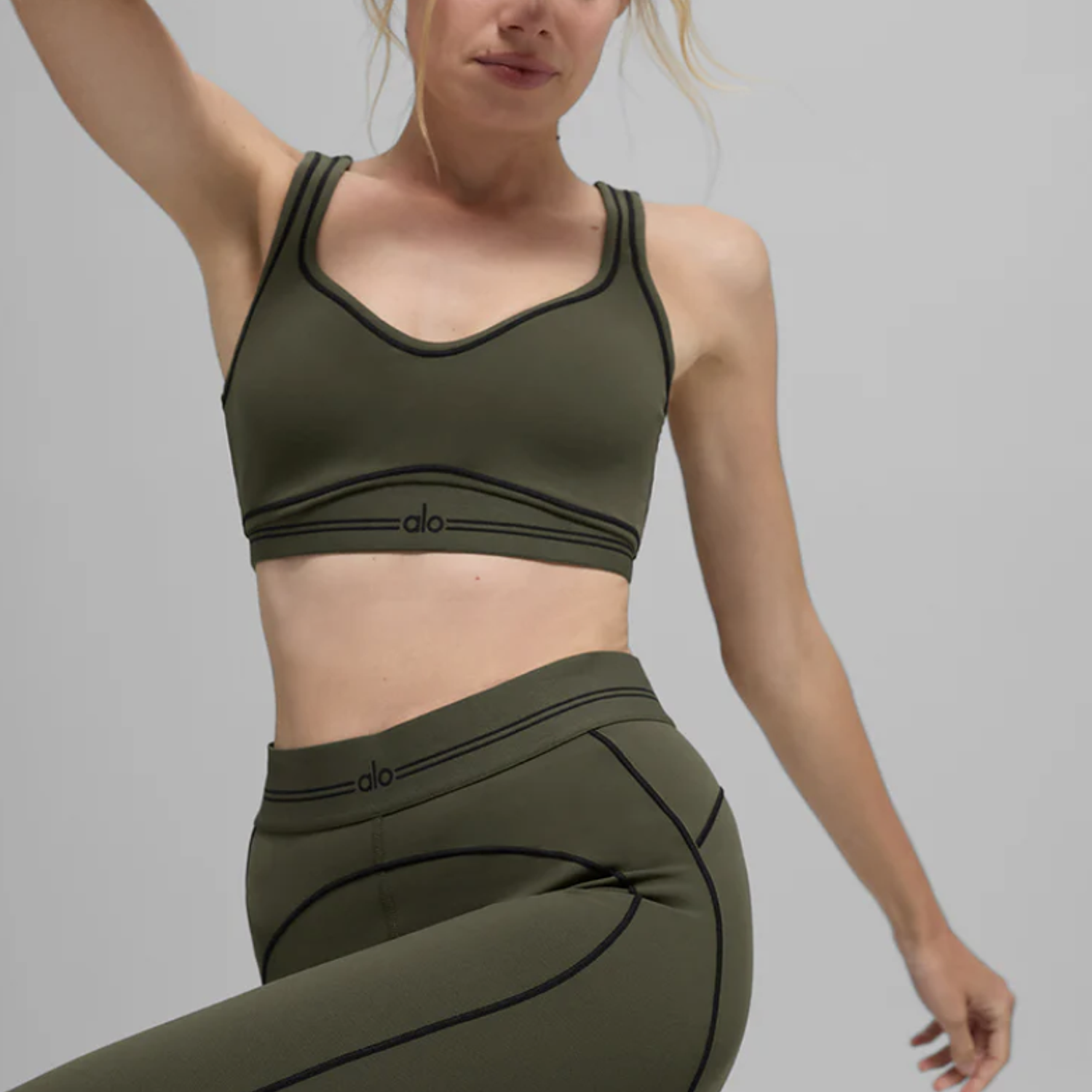 Legging Heart Throb Airbrush de cintura alta con largo 7/8 4