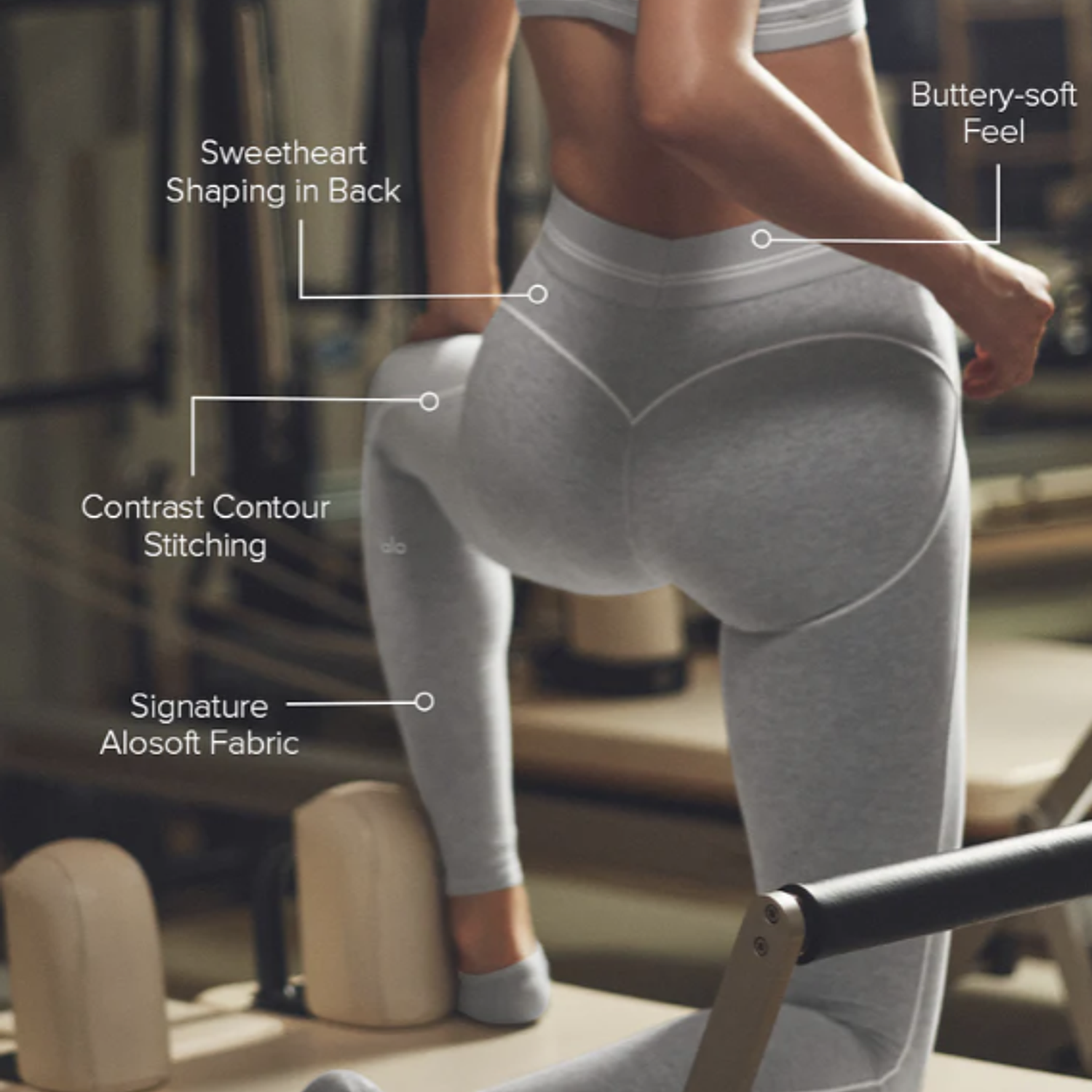 Legging Heart Throb Airbrush de cintura alta  2