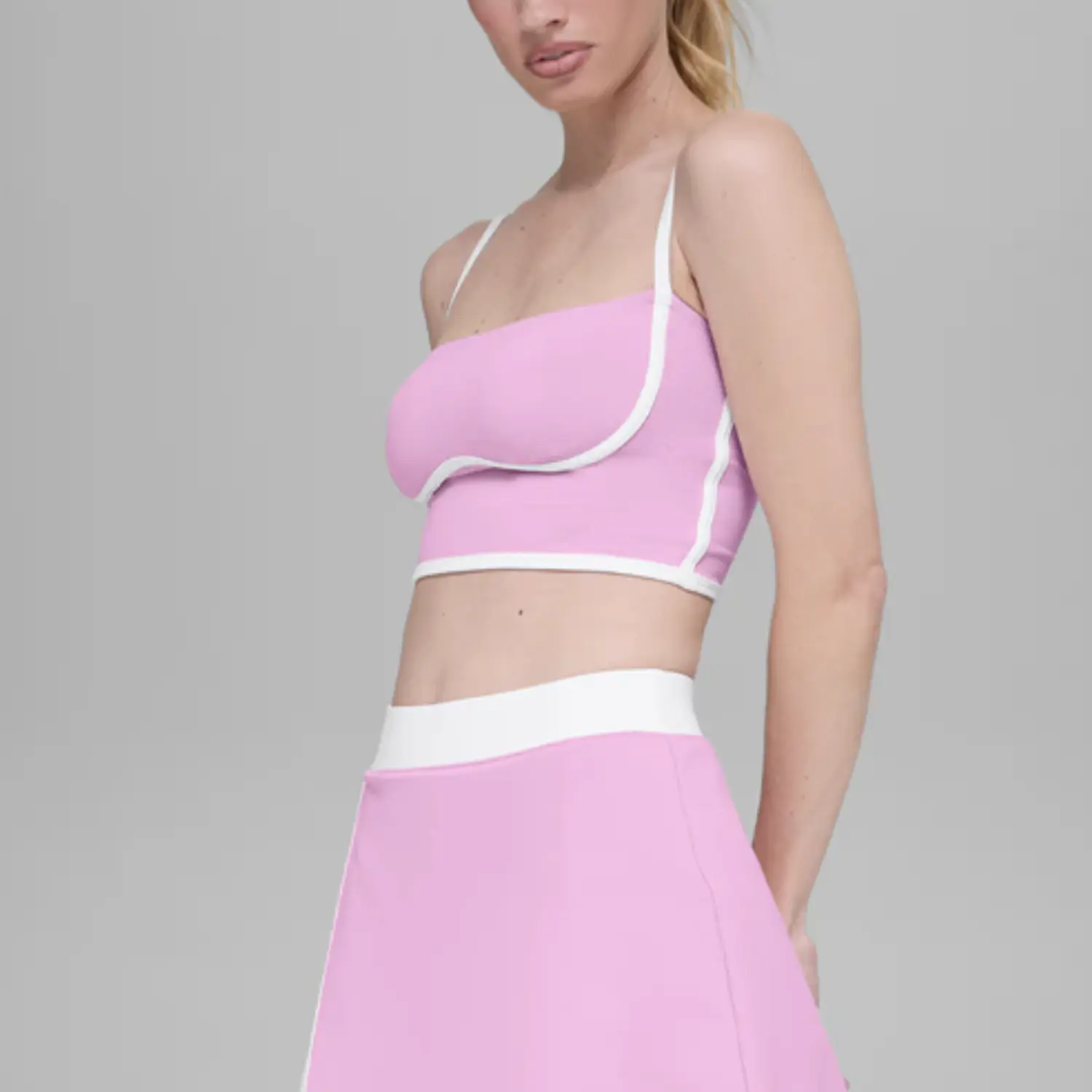 Airbrushed tank top with bra 2