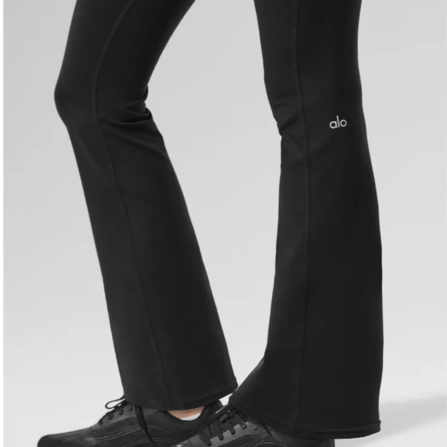 Legging Airbrush de cintura alta y corte bootcut con largo 7/8 1