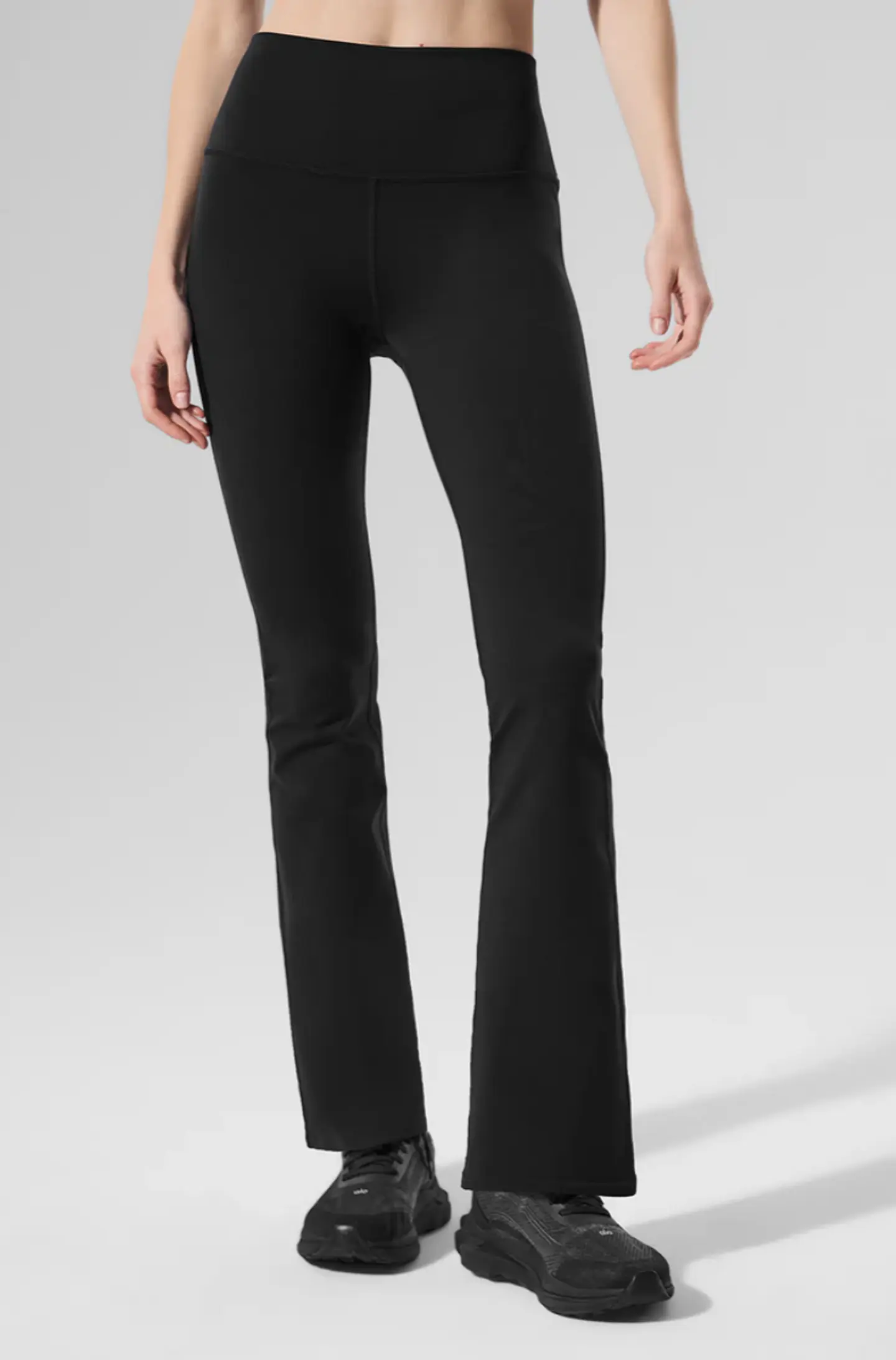 Legging Airbrush de cintura alta y corte bootcut con largo 7/8 2