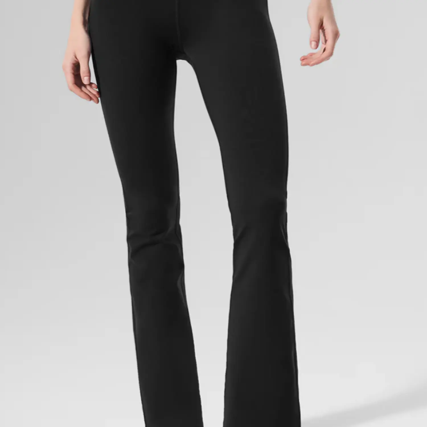 Legging Airbrush de cintura alta y corte bootcut con largo 7/8 2