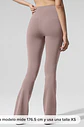 Legging Airbrush de cintura alta y corte bootcut con largo 7/8 - Miniatura 2