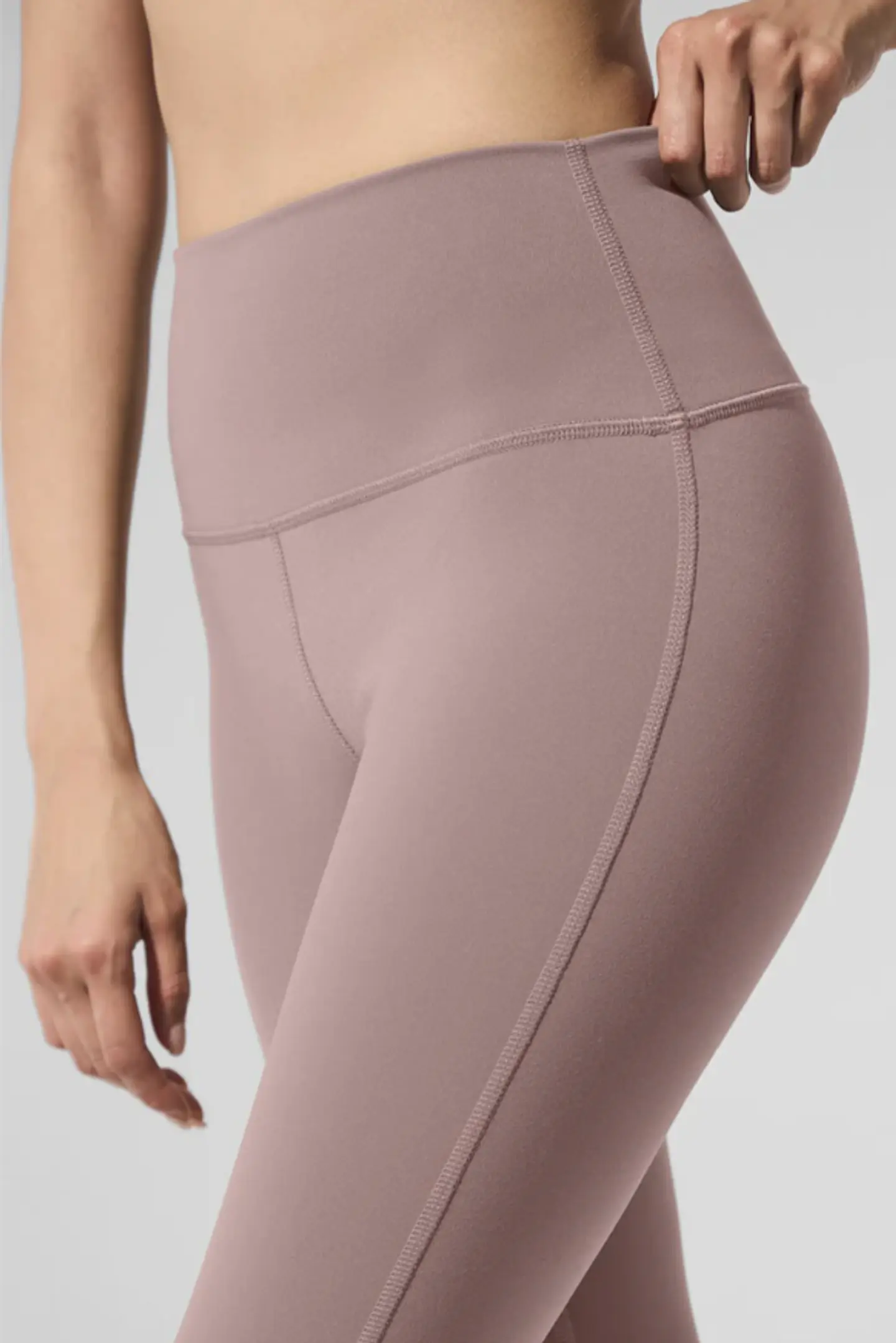 Legging Airbrush de cintura alta y corte bootcut con largo 7/8 3