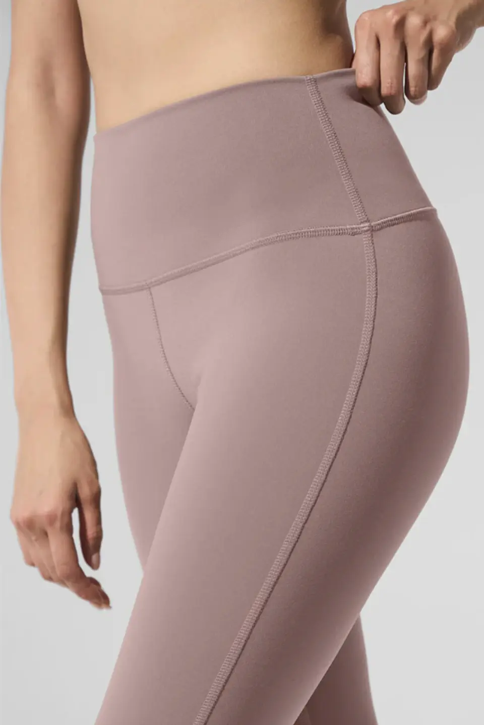 Legging Airbrush de cintura alta y corte bootcut con largo 7/8 3
